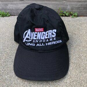 VTG 2019 Marvel Avengers End Game McDonalds Hat Men's One Size Cap Black​​